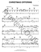 Christmas Offering piano sheet music cover